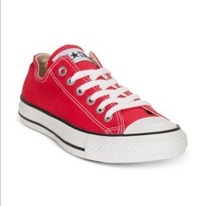 Red All Star Converse Women’s